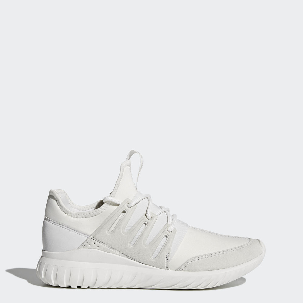 Adidas Tubular Radial - Originals γυναικεια - Ασπρα,Μέγεθος: EU 36 – 54 2/3 (592HWCDY)